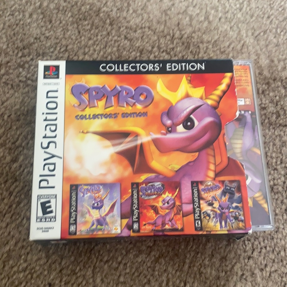 Play station Spyro collectors edition